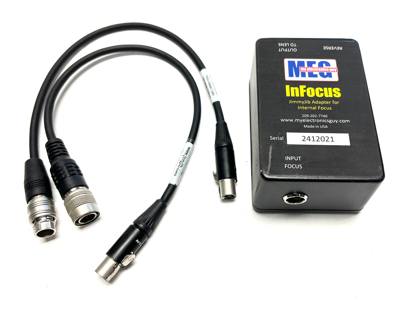 InFocusJ for JimmyJib w Cables