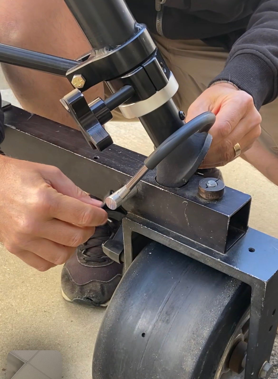 D Clamp for JimmyJib
