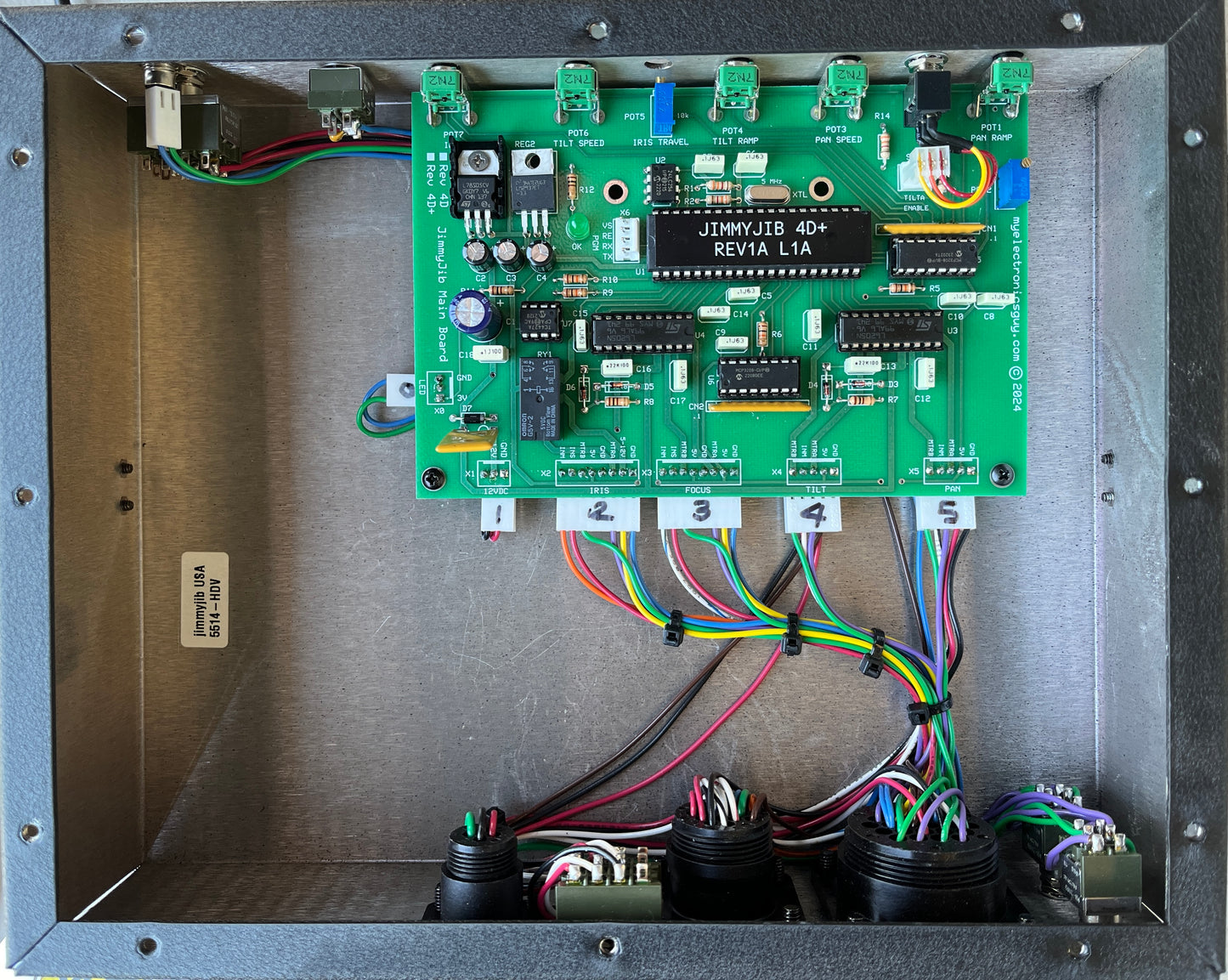 JimmyJib Model 4D Replacement Controller Board