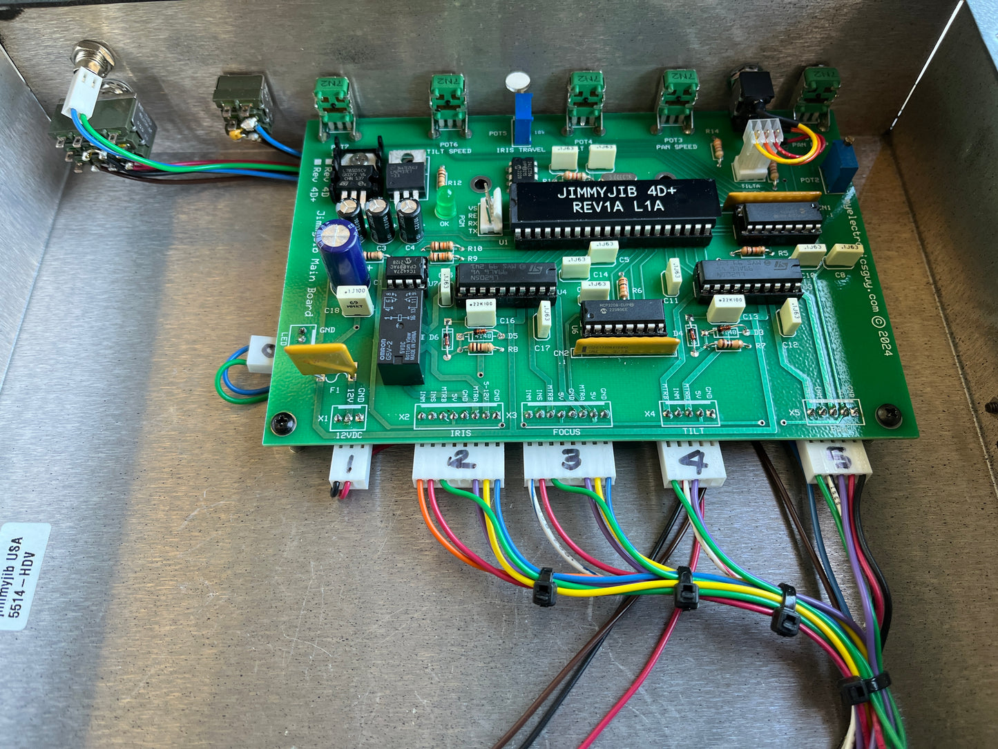 Upgrade Model 4D to Model 4D+ Controller Board
